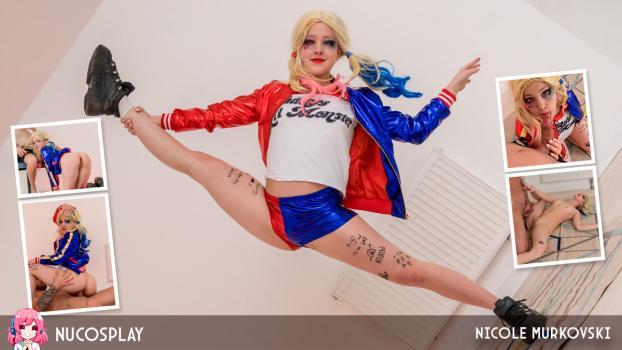 NuCosplay – Nicole Murkovski – Tiny Harley Quinn Pornstar Nicole Murkovski in a Hot Anal Encounter